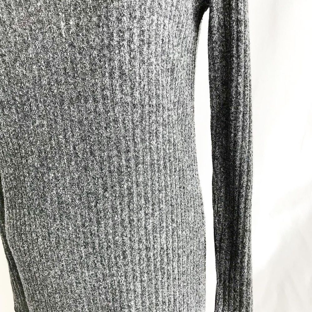 Wilfred Free Aritzia gray ribbed mock neck dress M - Picture 4 of 12